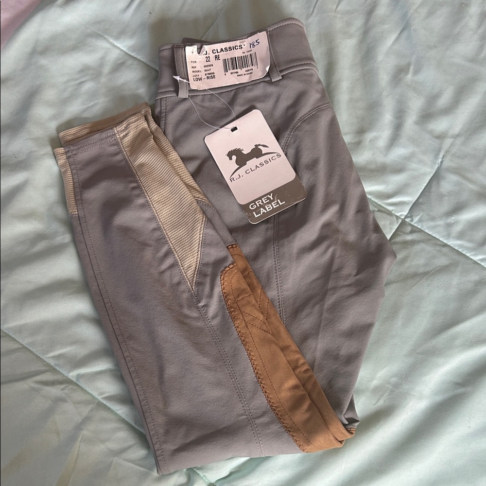 RJ Classics Gulf Breeches Grey 22R